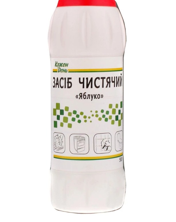 Засіб для чищення КОЖЕН ДЕНЬ Яблуко, 500г